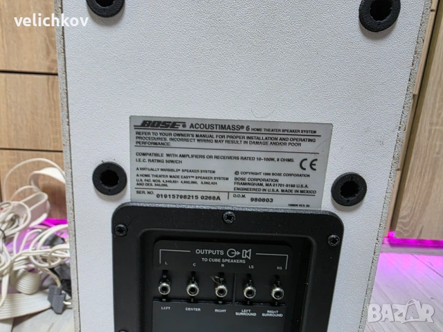 🚀 BOSE ACOUSTIMASS 6: Легендарният звук, който превръща хола ви в Холивуд! 🪐✨, снимка 7 - Тонколони - 54829134