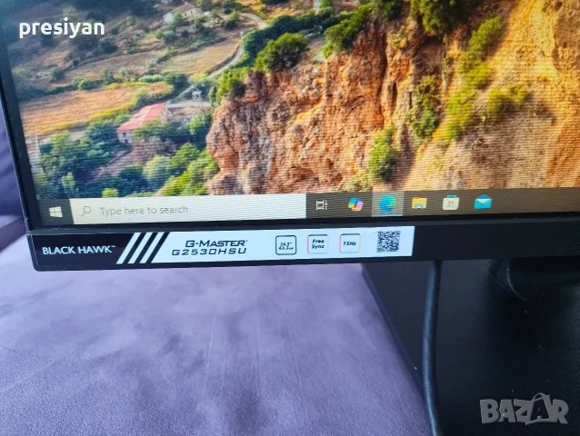 Монитор iiyama Black Hawk G-master G2530H , 24.5 inch / 62.2cm ; 75 Hz , снимка 2 - Монитори - 55434107