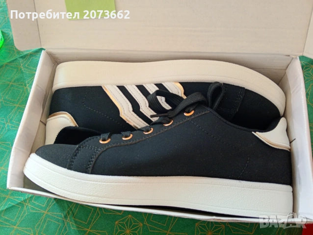 Дамски кецове 38 номер черни и бежово , снимка 7 - Маратонки - 54193216