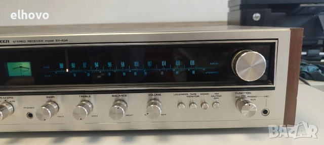 Ресивър Pioneer SX-434, снимка 3 - Ресийвъри, усилватели, смесителни пултове - 55131113