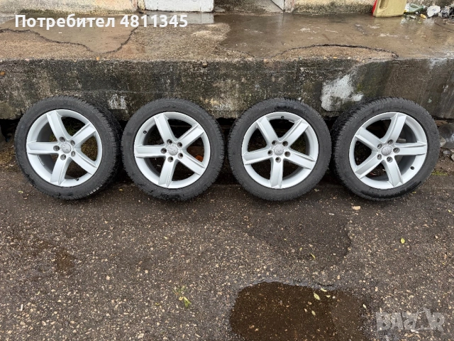 Джанти с гуми audi 17, снимка 2 - Гуми и джанти - 54482308