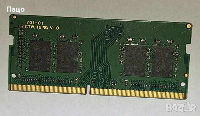 CRUCIAL 8GB DDR4 , снимка 2 - Части за лаптопи - 54946704