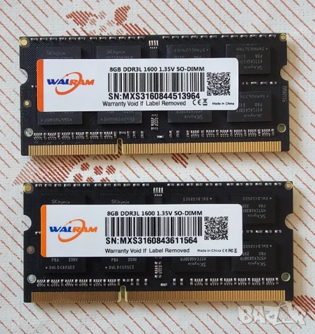 Нова RAM памет за лаптоп 8 GB 1600 MHz  DDR3L SD RAM, снимка 3 - Лаптопи за дома - 40399323