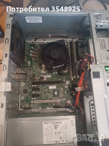 Компютър 2. HP EliteDesk 800 G3 TWR i3-6100 DDR4 без хард диск , снимка 11 - Работни компютри - 54938933