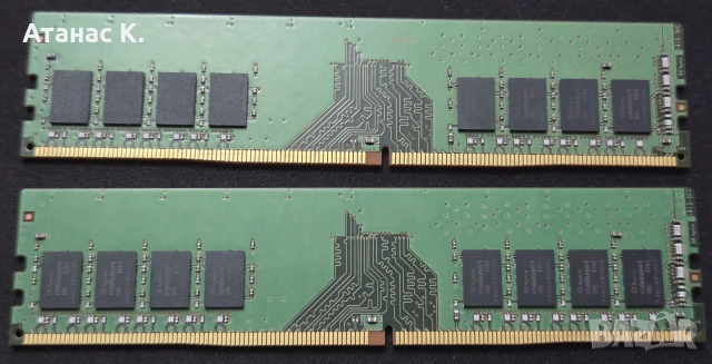 Рам Памет: SKHynix 16GB (2x8GB) DDR4 2400MHz CL17, снимка 2 - RAM памет - 54839811