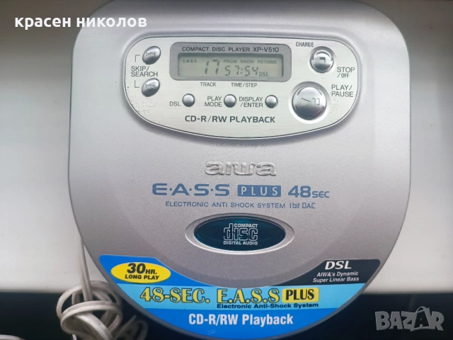  Aiwa XP-V510, снимка 3 - MP3 и MP4 плеъри - 54420197