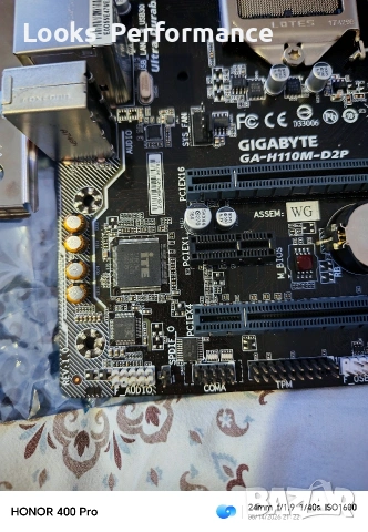 Дънна платка H110M D2P, снимка 4 - Дънни платки - 54585237