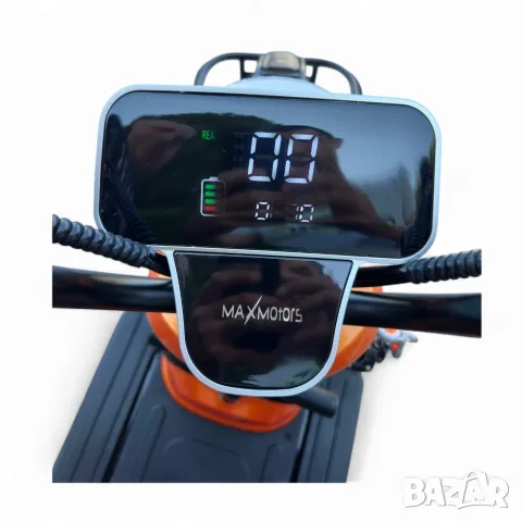 Нова Мощна Електрическа Триколка Max Motors Grand Pudding 2000W / 60V 25Ah, снимка 13 - Инвалидни скутери - 55503715