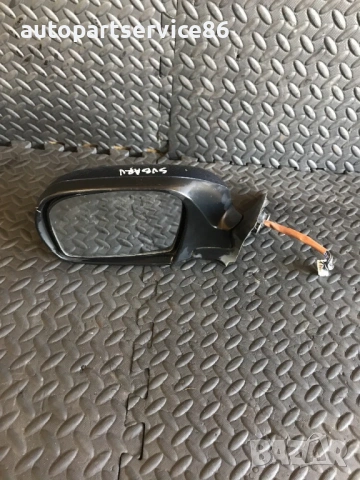 Огледало за предна лява врата, синьо, за Subaru Legacy Estate (2003–2009) 010843 74432-303