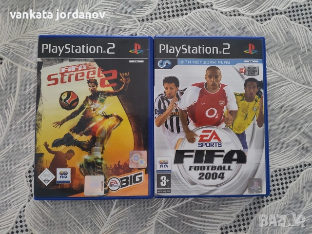 (2в1) FIFA Street 2 + FIFA 2004