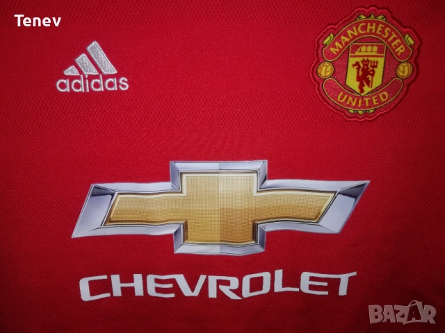 Manchester United Adidas нова оригинална тениска тениска фланелка Манчестър Юнайтед 11-12г, снимка 5 - Детски тениски и потници - 48538558