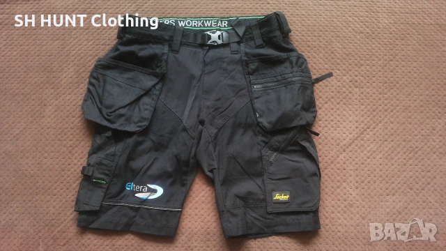 Snickers 6904 FLEXI Work Stretch Shorts размер 52 / L еластични къси работни панталони W4-755, снимка 3 - Панталони - 55139331