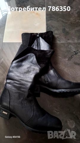 Ботуши от естествена кожа, снимка 3 - Дамски ботуши - 54064902