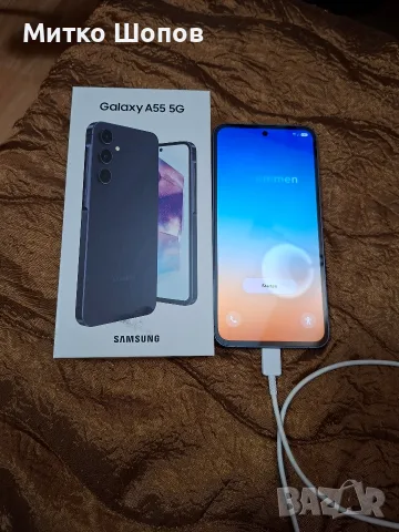 Продавам мобилен телефон Самсунг А55 128рам, снимка 5 - Samsung - 55589874