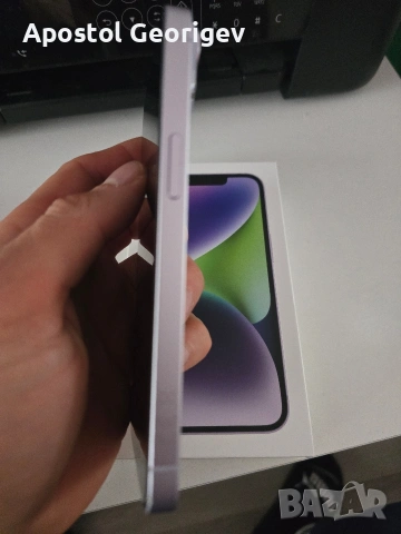 iphone 14 128GB purple лилав с оригинално зарядно , снимка 2 - Apple iPhone - 54760283