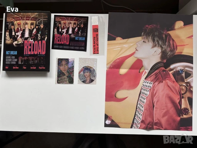 Кпоп албум NCT Dream Reload Ridin’ ver.