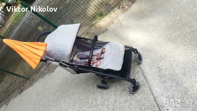 Количка CYBEX Beezy Lava Grey Пловдив , снимка 2 - Детски колички - 55326340
