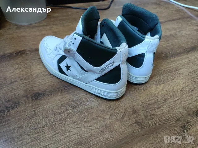 Converse Weapon, естествена кожа, EUR 42 номер, снимка 4 - Маратонки - 55681680