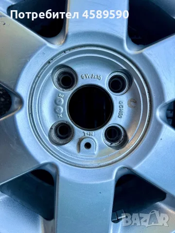 4бр.Алуминиеви джанти 16цола 4x100 за Renault Clio,Twingo,Dacia Sandero,Jogger,Nissan Micra,Note, снимка 10 - Гуми и джанти - 55584118