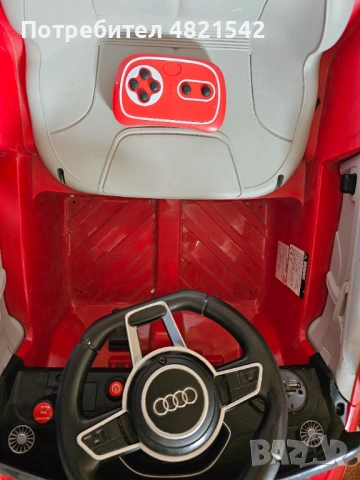 Акумулаторна кола с родителски контрол 6V AUDI TT ЧЕРВЕН, снимка 9 - Коли, камиони, мотори, писти - 54472725