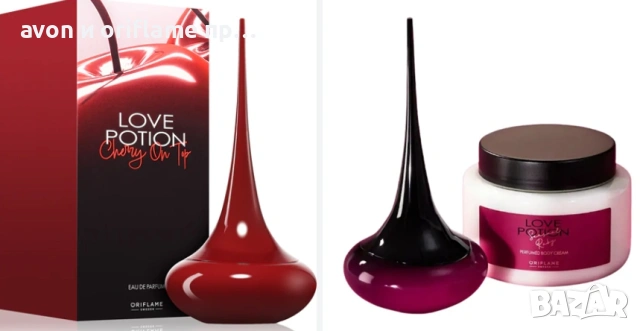 Love Potion,Love Potion Secrets,Love Potion Cherry on Top,Love Potion Sensual Ruby-Oriflame, снимка 2 - Дамски парфюми - 54485002