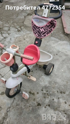 Детска триколка SmarTrike с родителска дръжка, снимка 2 - Други - 55136752