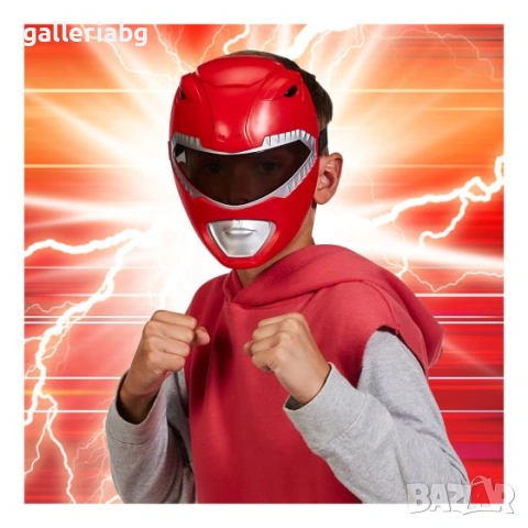 Power Rangers Red Ranger маска – Mighty Morphin Re-Ignition, снимка 2 - Други - 54942636