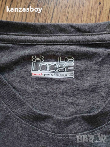 Under Armour - страхотна мъжка тениска КАТО НОВА L, снимка 3 - Тениски - 54670359
