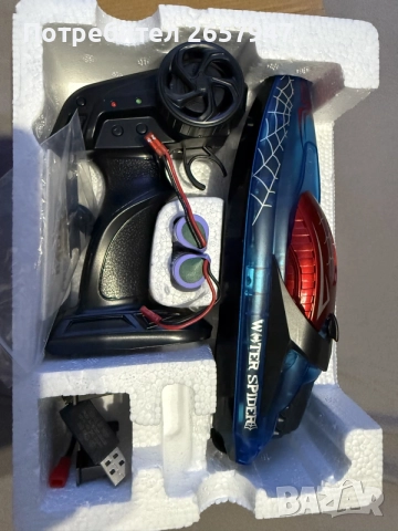 Електрическа лодка Deerc Spider DE819 High Speed Racing Boat 2.4G Remote Control EXC RC, снимка 3 - Воден транспорт - 55589268