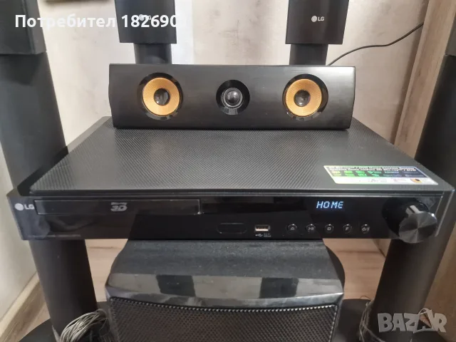 lg lhb755 3d blu ray smart домашно кино, снимка 2 - Плейъри, домашно кино, прожектори - 55486151