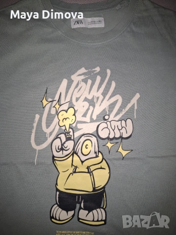 Тениски Zara и Benetton 140cm., снимка 6 - Детски тениски и потници - 54063290