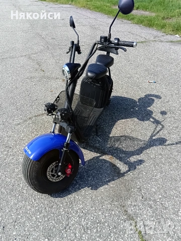 Електрически скутер BIG CITY HARLEY X7 ULTRA 1500W, снимка 3 - Мотоциклети и мототехника - 55239182