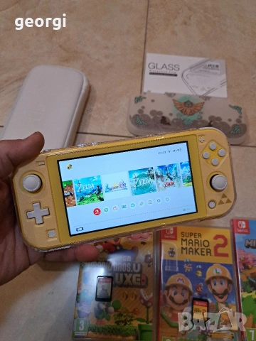 Хакнат Nintendo Switch Lite, снимка 2 - Nintendo конзоли - 54415792