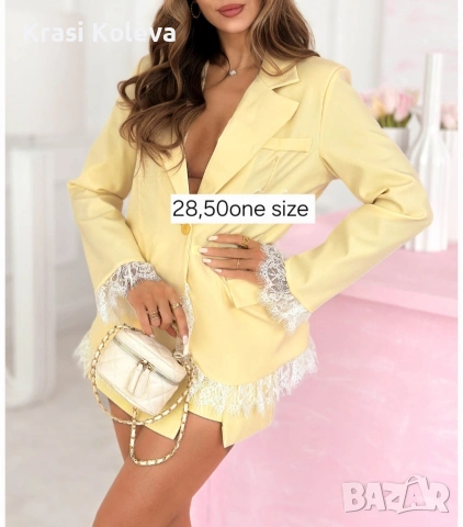 сако/блейзър с дантела