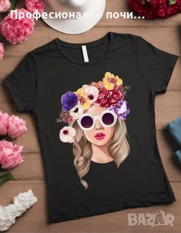 Тениски С ДО 5ХЛ РАЗМЕР  Права кройка  Модела се произвежда в България  Памук  Гръдна обиколка/дължи, снимка 3 - Тениски - 54011041