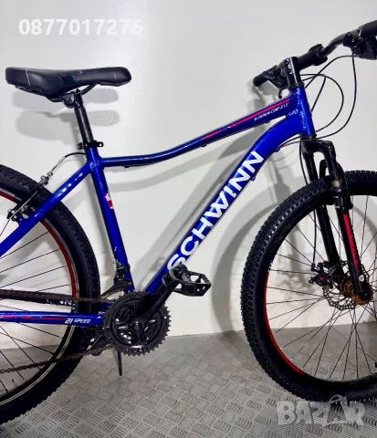 Алуминиев велосипед Schwinn 27.5 / колело, снимка 6 - Велосипеди - 55405066