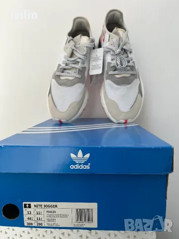 Маратонки Adidas Nite Jogger, размер UK 11.5 (EU 46.5), снимка 6 - Маратонки - 55674689