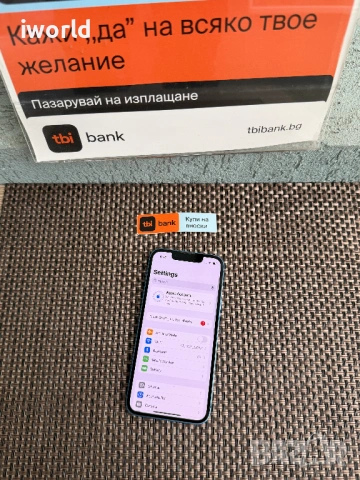 iPhone 13 mini / Лизинг от 11€/мес /Blue / син 128Gb, снимка 9 - Apple iPhone - 54277750