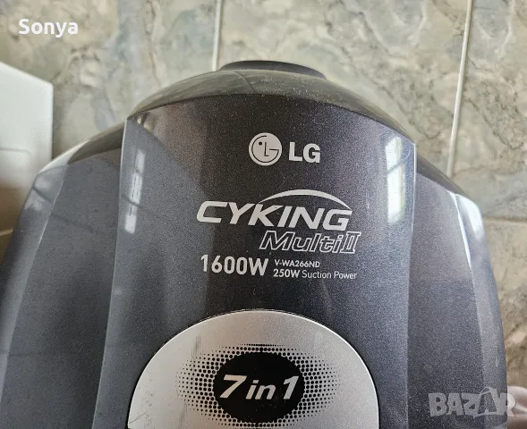 Прахосмукачка LG cyking multi 7 in 1, снимка 9 - Прахосмукачки - 55407899
