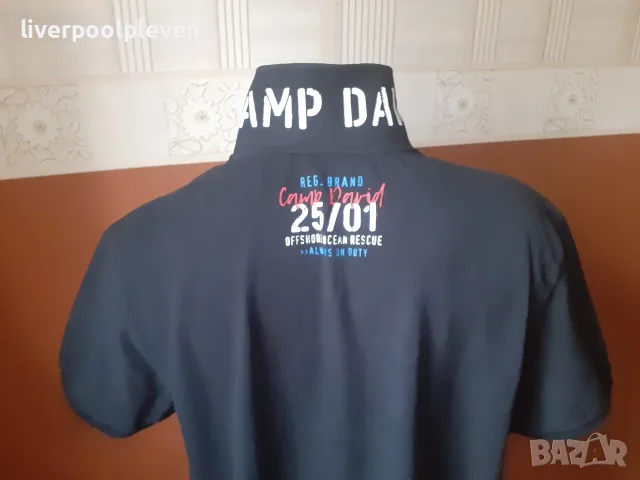 👉Camp David Original L ефектна, снимка 3 - Тениски - 55337750