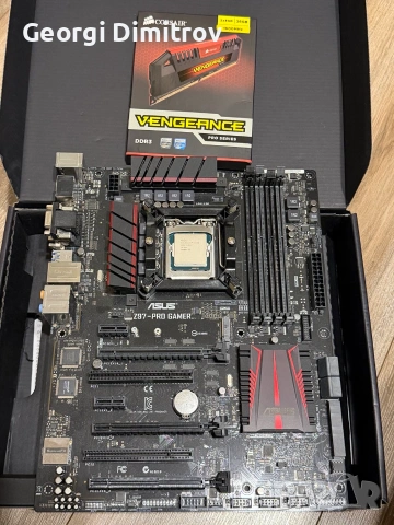 Asus Z97-Pro Gamer/I5 4690k/16Gb Corsair Vengeance/Охлаждане Arctic Freezer 13
