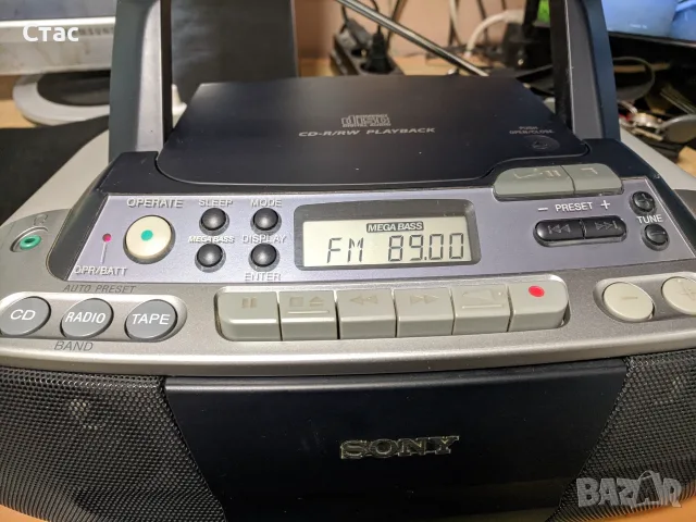 Sony cfd-s01 перфектен, снимка 2 - Радиокасетофони, транзистори - 55695065