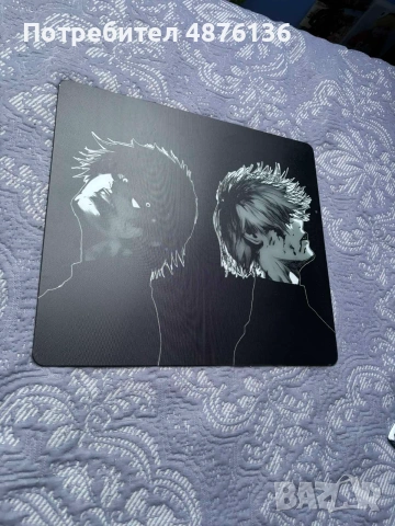 Геймърски стъклен mouse pad, снимка 4 - Джойстици и геймпадове - 55163156