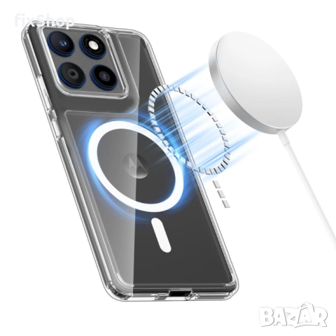 TECH-PROTECT FLEXAIR HYBRID MAGSAFE MOTOROLA EDGE 70 5G CLEAR, снимка 2 - Калъфи, кейсове - 54887391