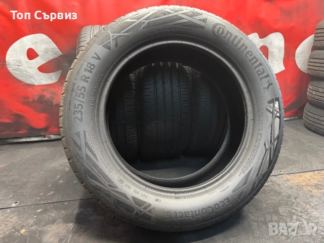 235 55 18, Летни гуми, Continental EcoContact6, 4 броя, снимка 5 - Гуми и джанти - 54806940
