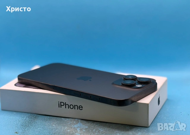 Apple iPhone 16 Pro Max, 256GB, 5G, Black Titanium  , снимка 6 - Apple iPhone - 55147308