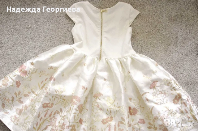 Официална детска рокля H&M до 110/116, 4-6годишни, снимка 5 - Детски рокли и поли - 54863188