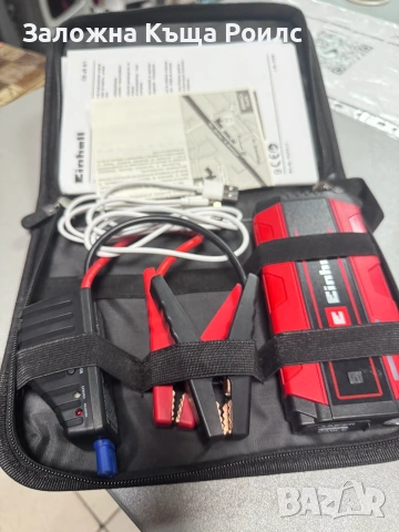 Einhell CE-JS 8/1 стартерно устройство и Power Bank, снимка 7 - Аксесоари и консумативи - 55137868