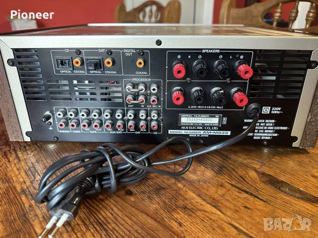 Akai am-m939/at-739, снимка 10 - Ресийвъри, усилватели, смесителни пултове - 55627824