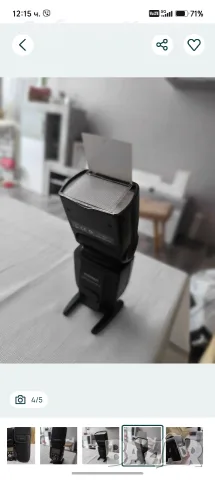 Светкавица за фотоапарат Nikon, снимка 4 - Светкавици, студийно осветление - 55583772